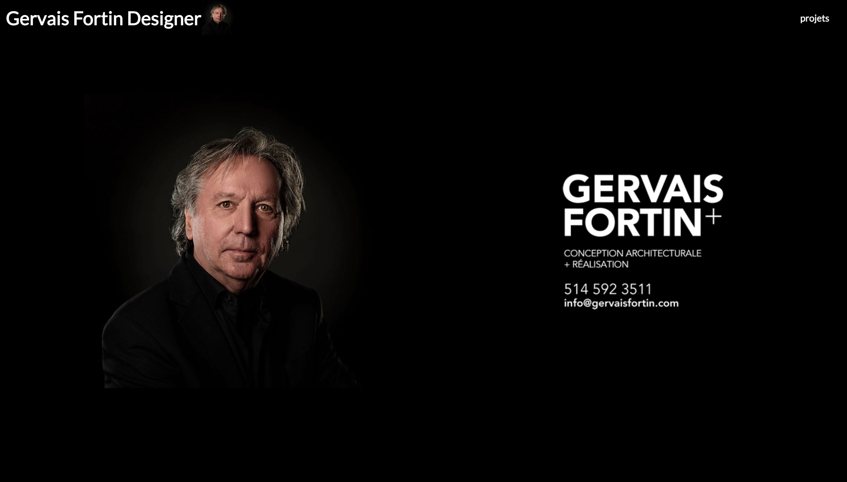 Gervais Fortin Webiste